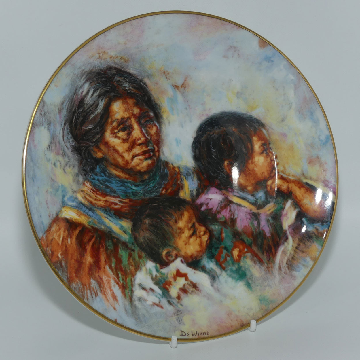 Royal Doulton Collectors International plate by Lisette De Winne | Noble Heritage