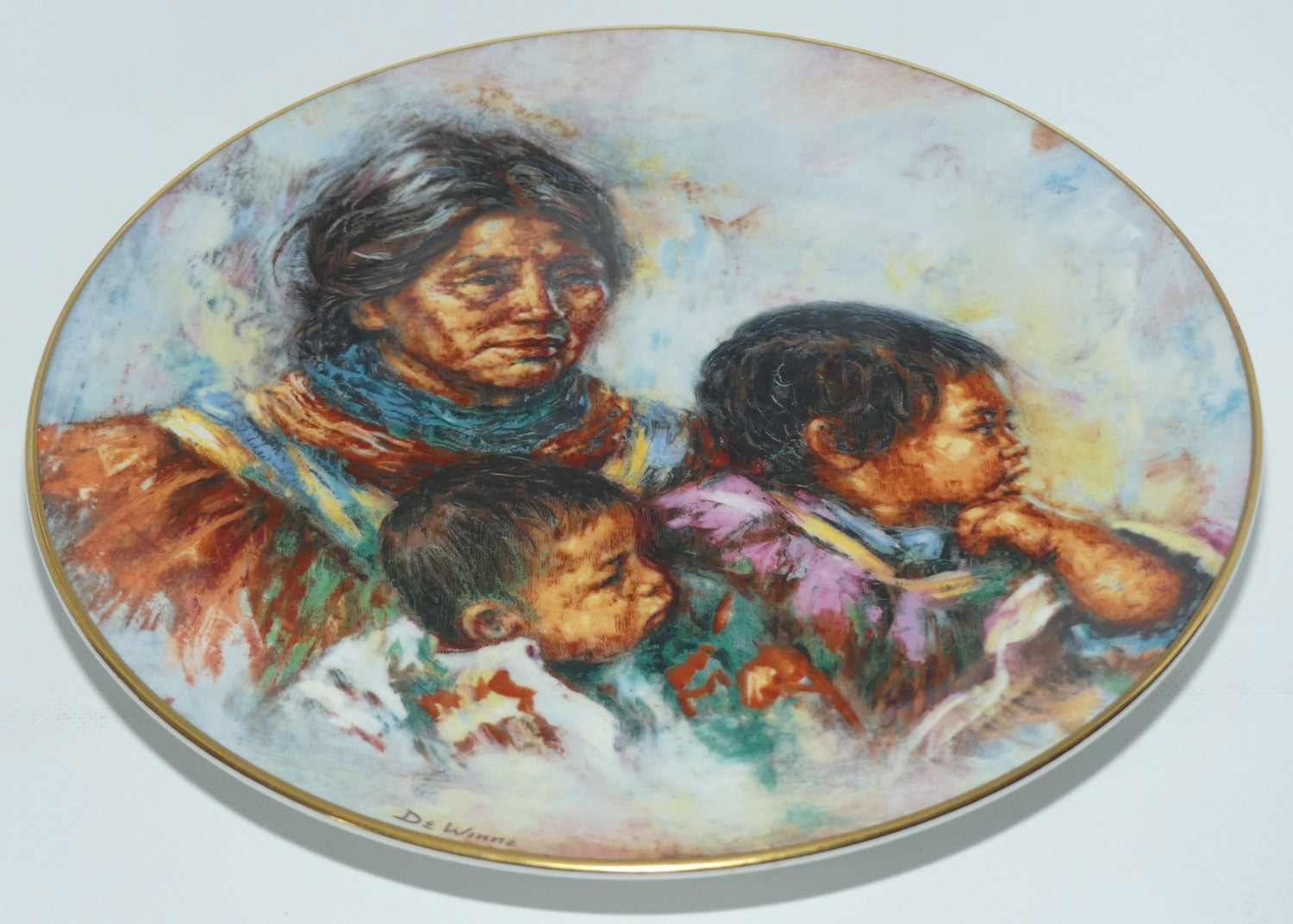Royal Doulton Collectors International plate by Lisette De Winne | Noble Heritage