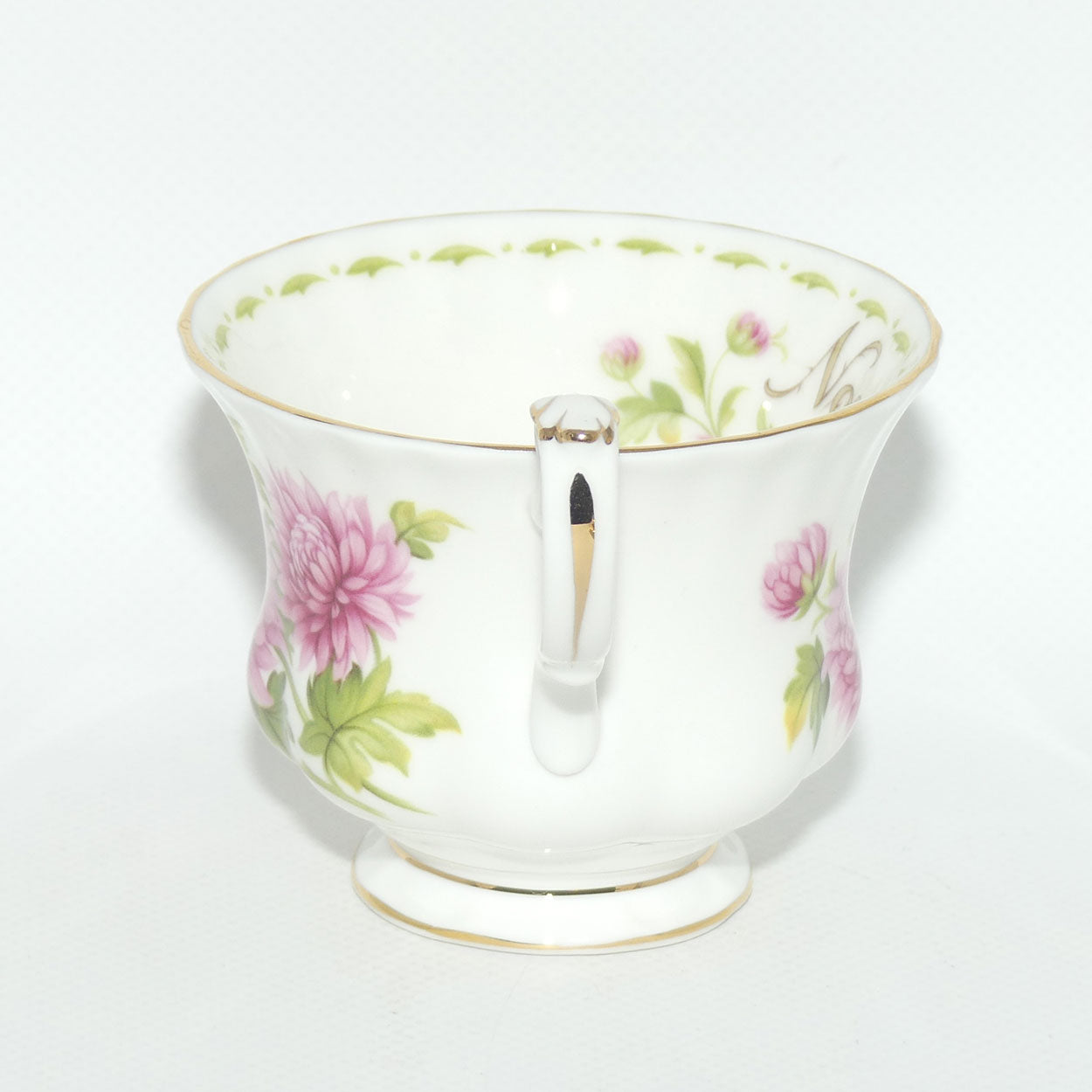 Royal Albert Bone China England | Flower of the Month series | #11 | November Chrysanthemum trio