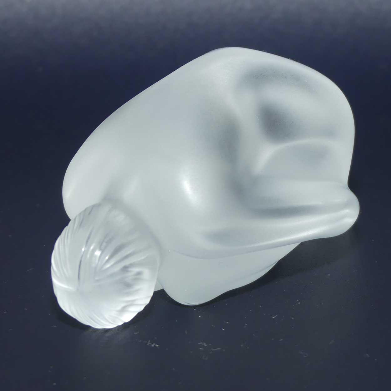 Lalique France Nude Crouching figure | boxed