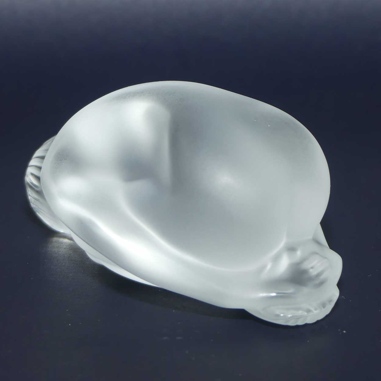 Lalique France Nude Crouching figure | boxed