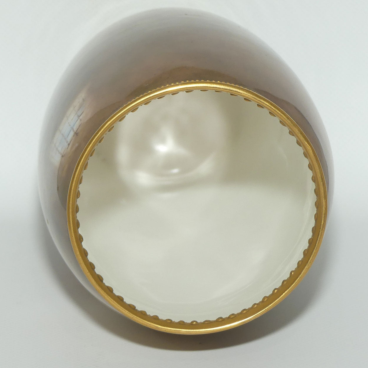 Royal Doulton Tavern scene hand painted cylinder vase |W Nunn|