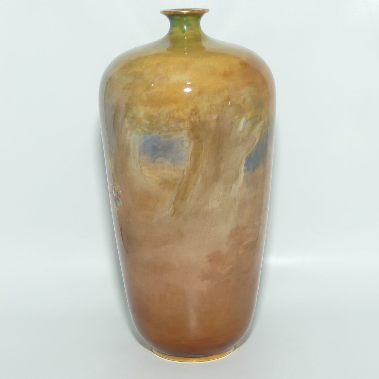 Doulton Burslem Shakespearean Touchstone | As you Like It hand painted vase by Walter Nunn