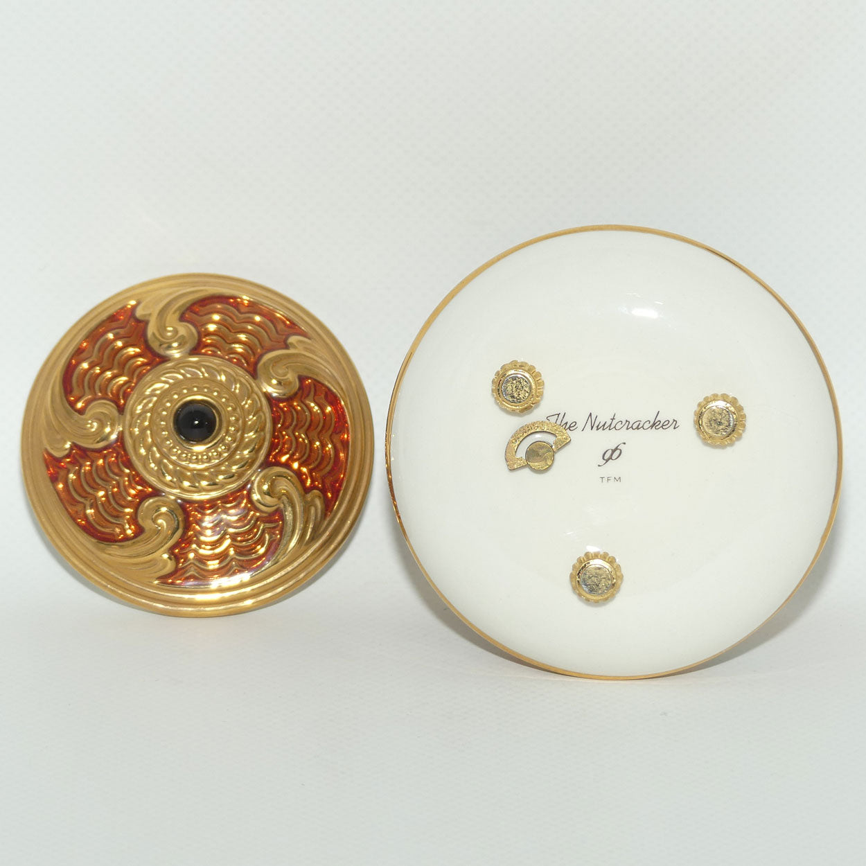 Franklin Mint | House of Faberge musical trinket box | The Nutcracker