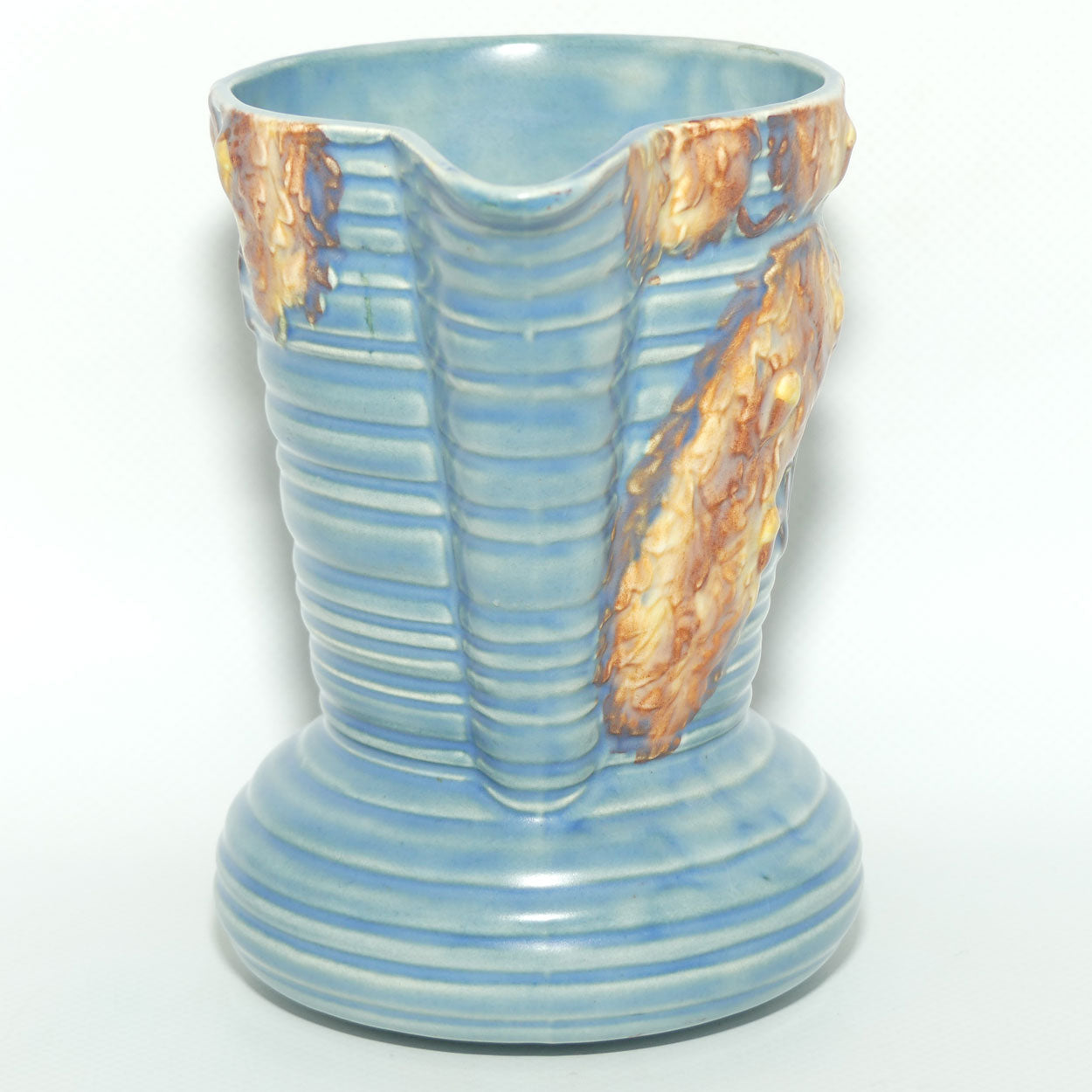 Carlton Ware Oak tree on blue Ground jug | 13.5cms tall