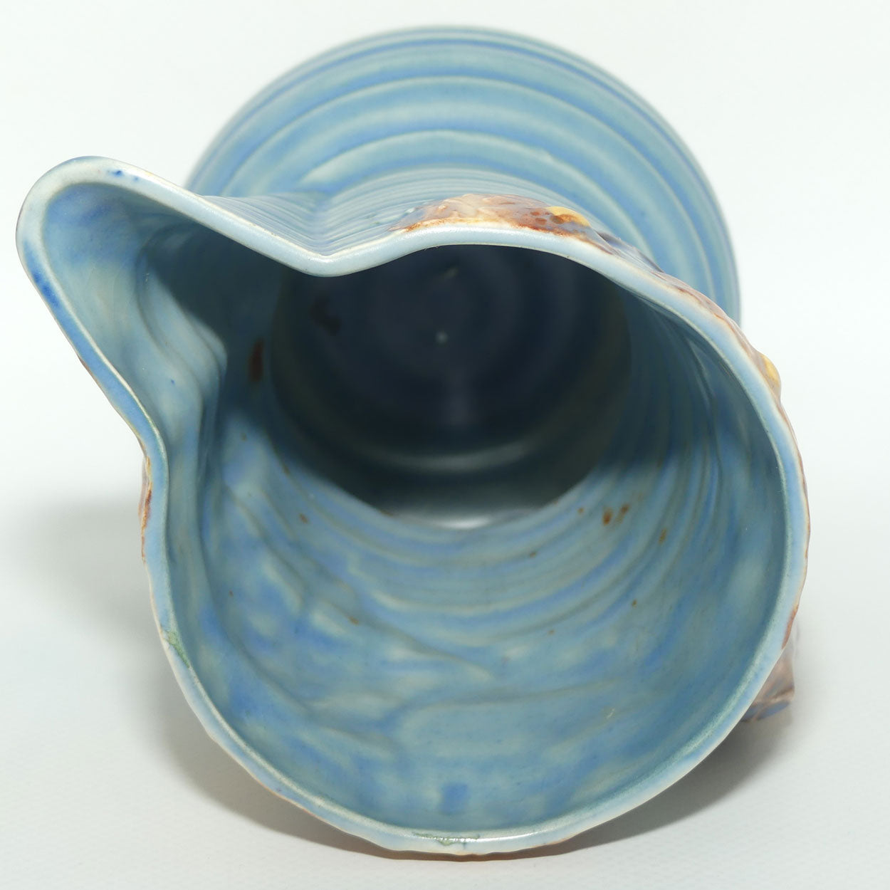 Carlton Ware Oak tree on blue Ground jug | 13.5cms tall