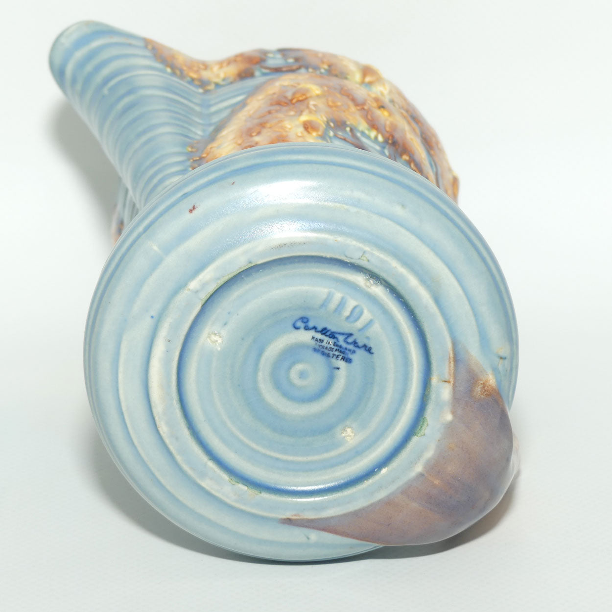 Carlton Ware Oak tree on blue Ground jug | 13.5cms tall