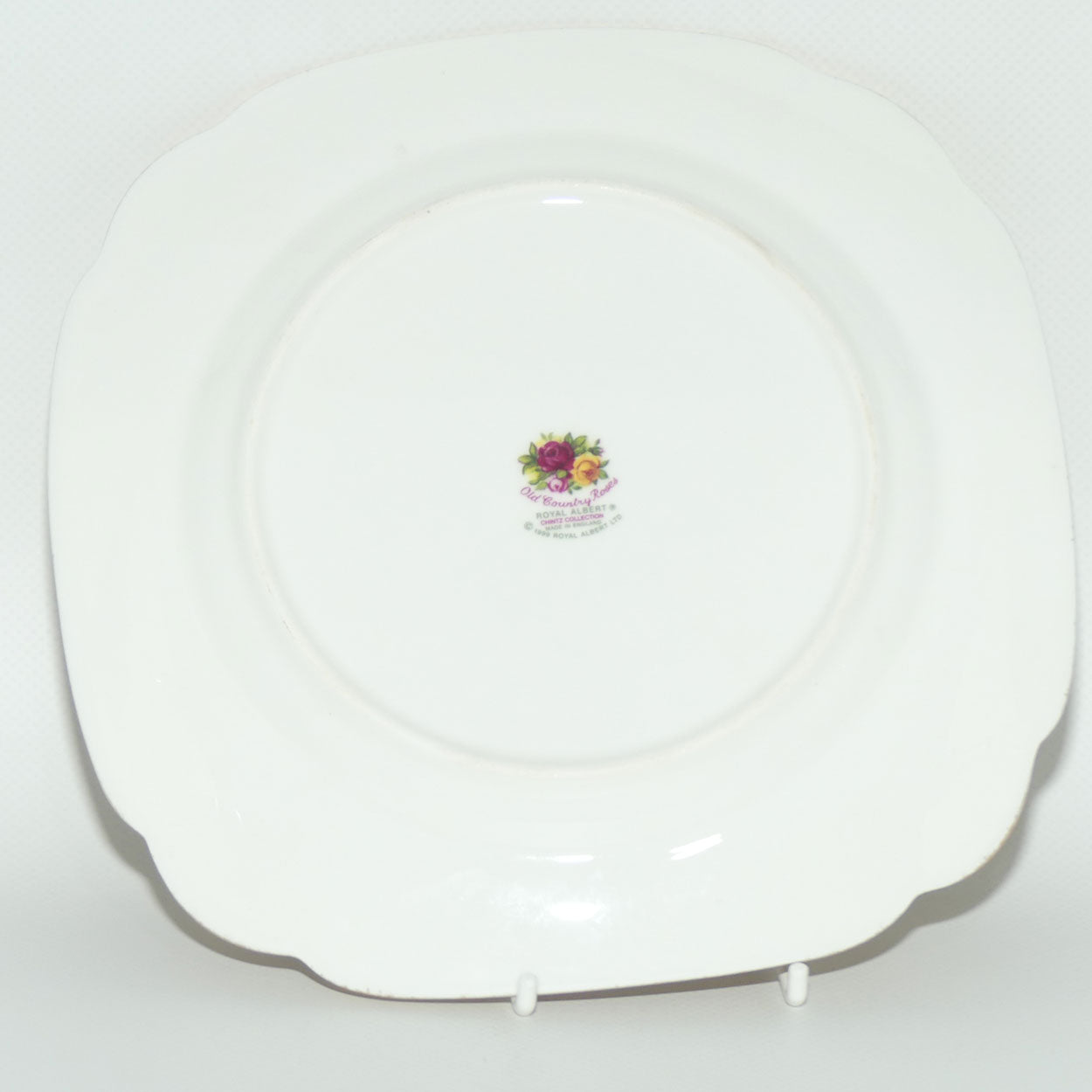 Royal Albert England Old Country Roses Chintz Collection square plate | 20cm