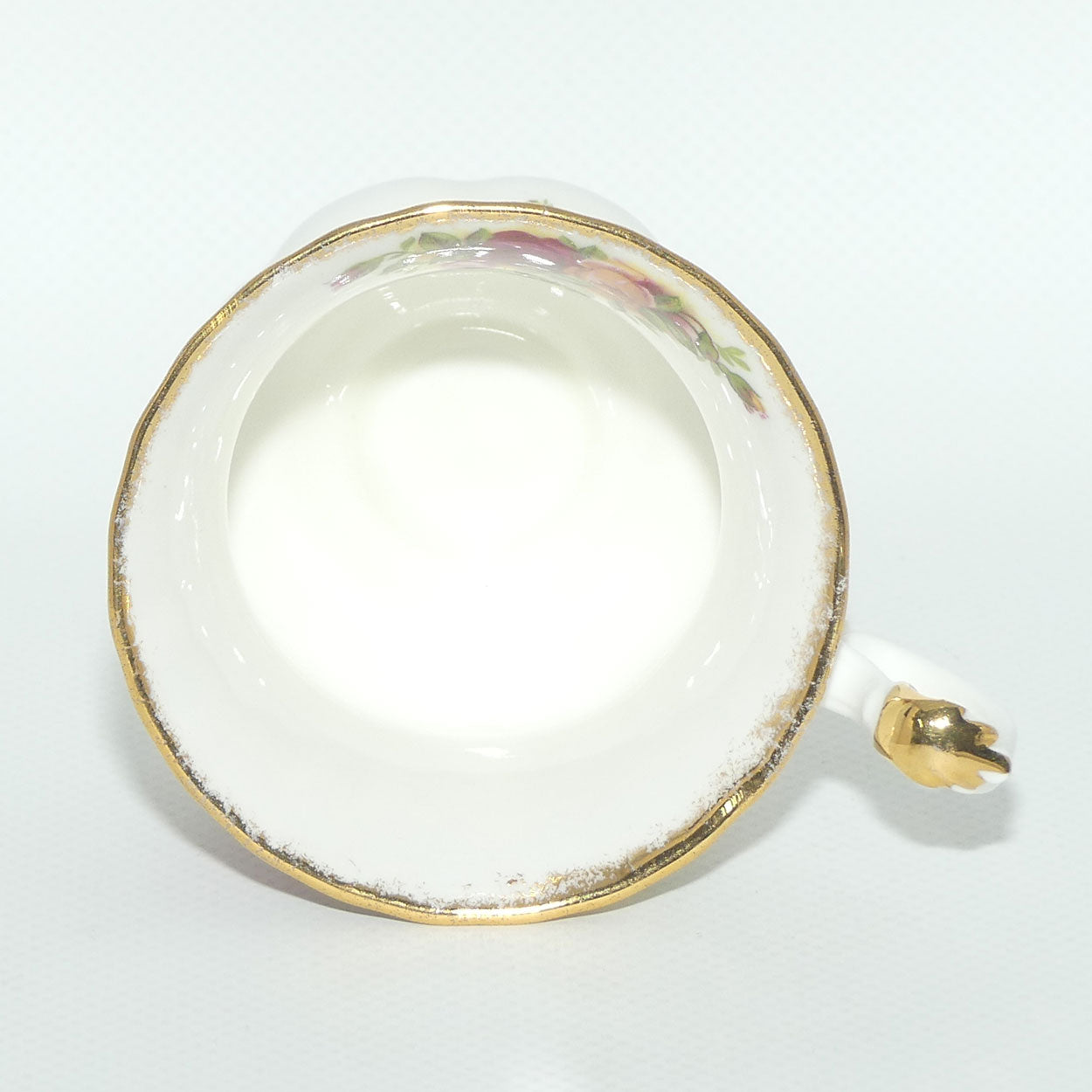 Royal Albert Bone China England Old Country Roses coffee duo | early stamp