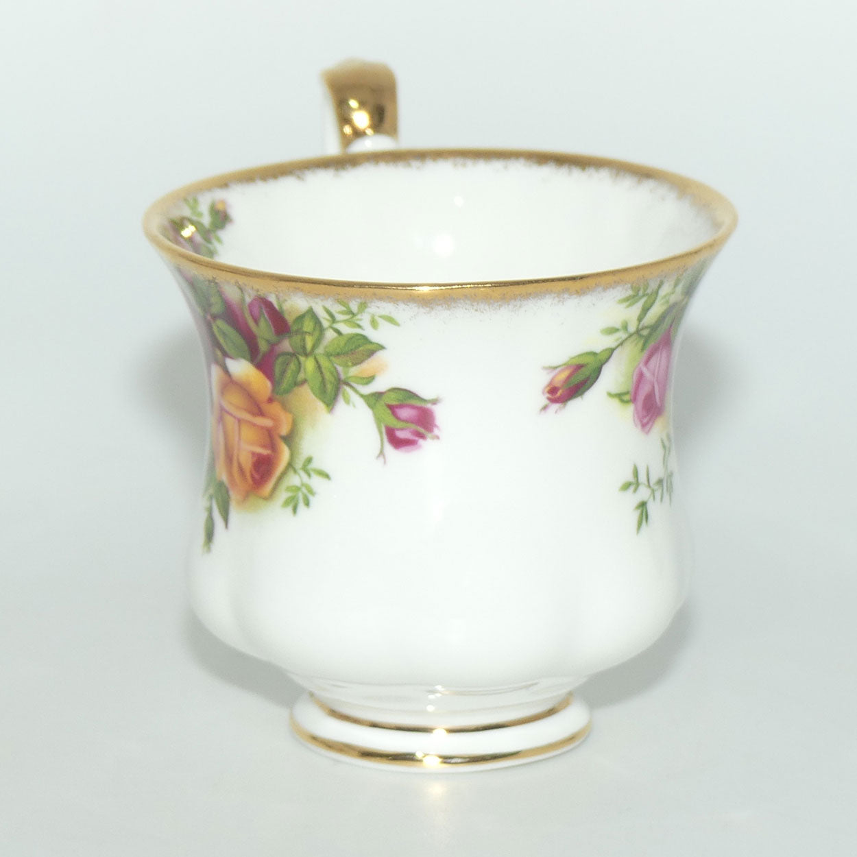 Royal Albert Bone China England Old Country Roses coffee duo | Set of 6 | © 1962 Royal Albert Ltd backstamp