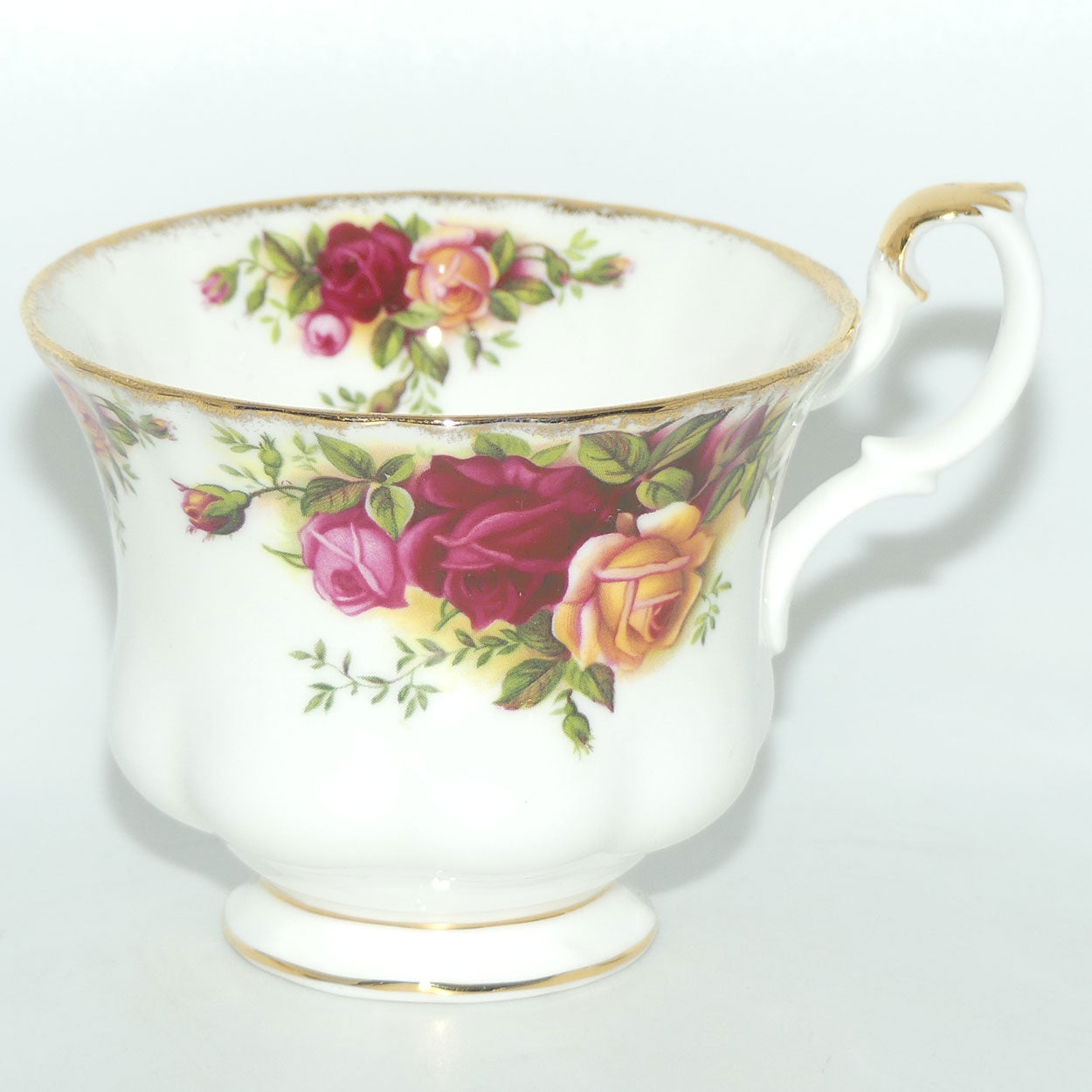 Royal Albert Bone China England Old Country Roses trio set of 6 | Early Backstamp | #6