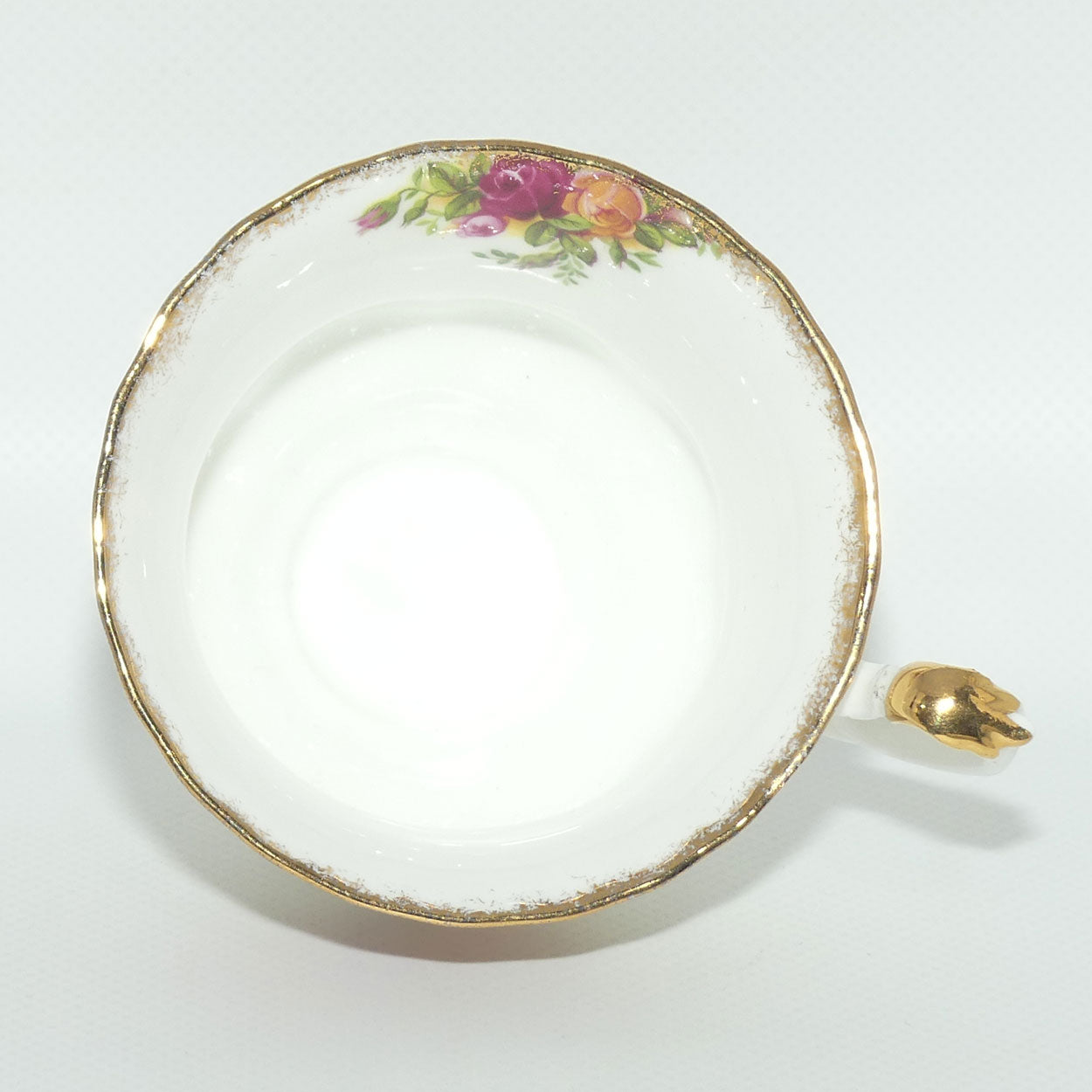 Royal Albert Bone China England Old Country Roses tea trio | Early backstamp