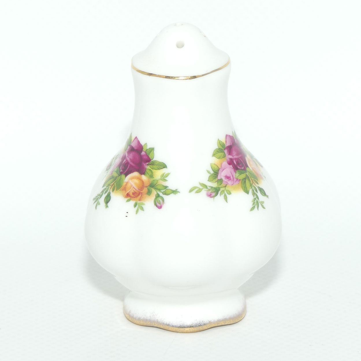 Royal Albert Bone China England Old Country Roses salt shaker