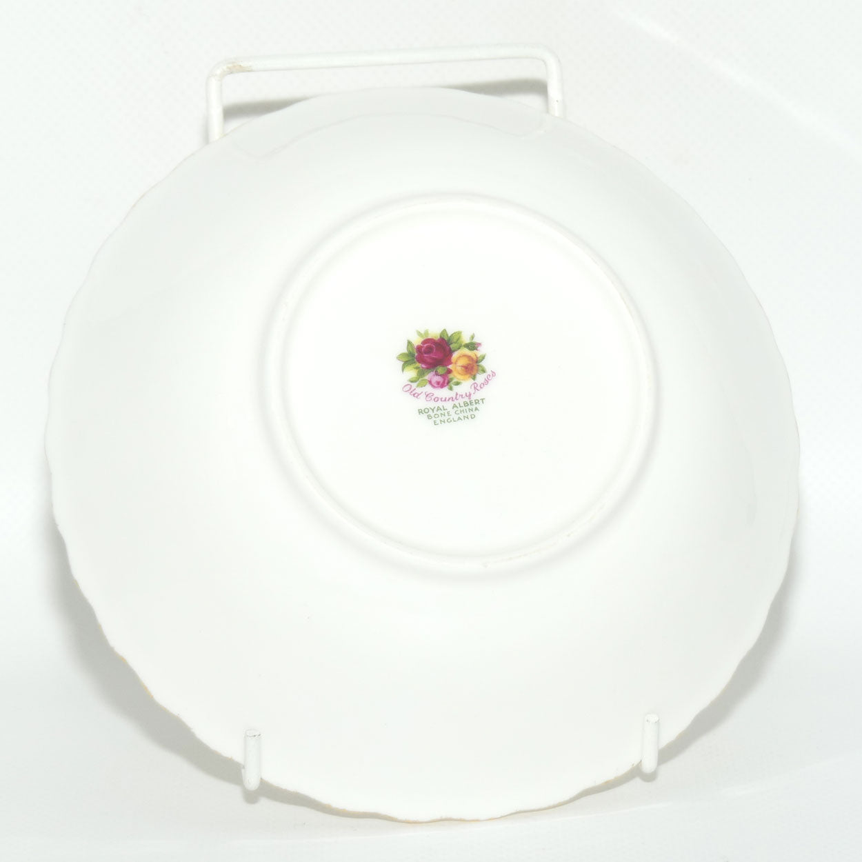 Royal Albert Bone China Old Country Roses England set of 4 bowls | 16cm diam | early backstamp