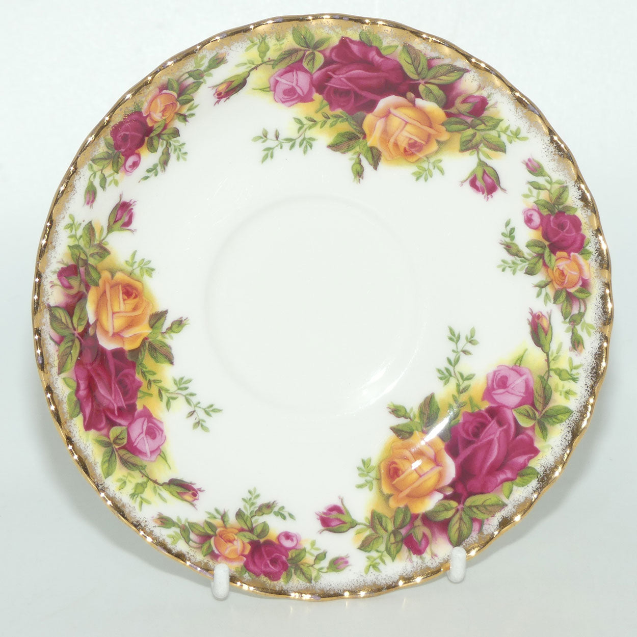 Royal Albert Bone China England Old Country Roses duo set of 6 | Early Backstamp