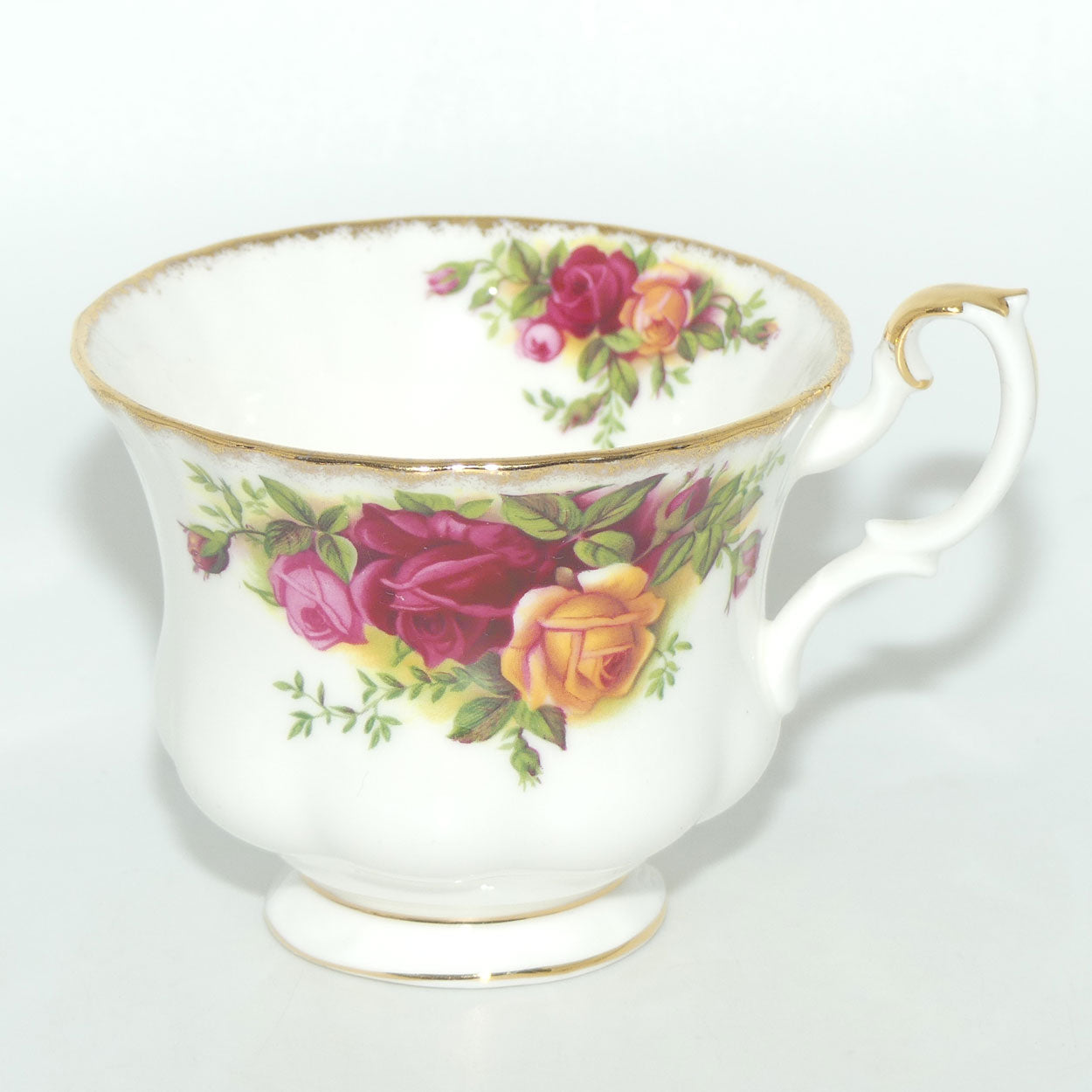 Royal Albert Bone China England Old Country Roses trio set of 6 | Early Backstamp | #2