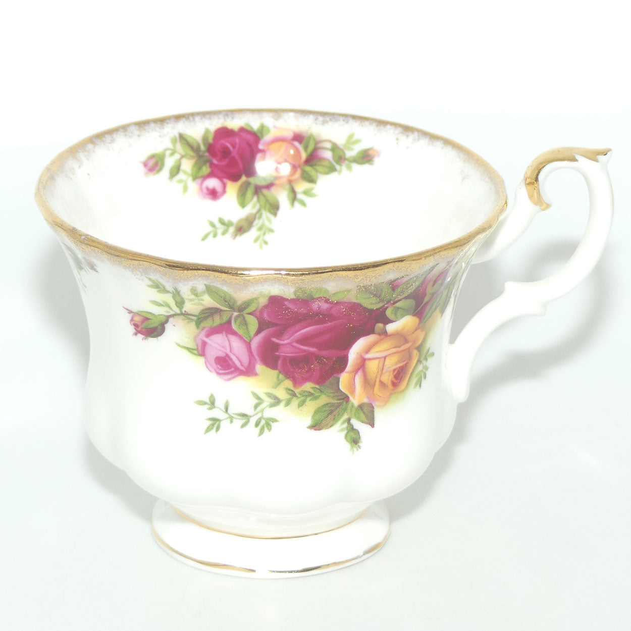 Royal Albert Bone China England Old Country Roses trio set of 6 | Early Backstamp | #3