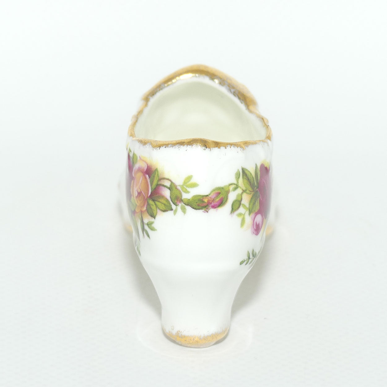 Royal Albert Bone China England Old Country Roses slipper | early stamp | #2