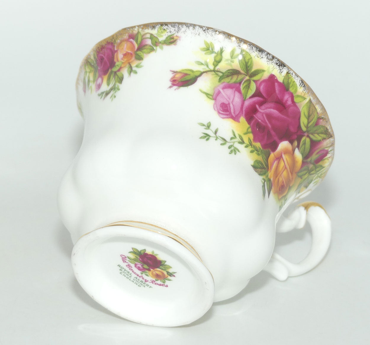 Royal Albert Bone China England Old Country Roses Duo | Early Backstamp