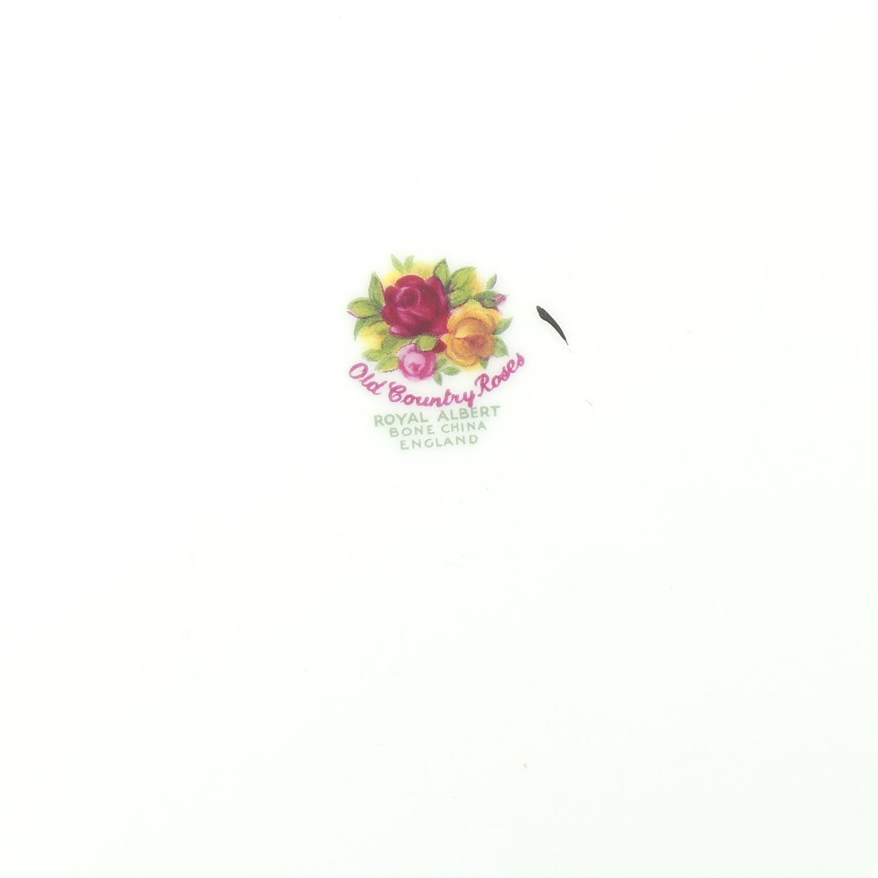 Royal Albert Bone China England Old Country Roses Dinner Plate | 26cm diam | Early Backstamp