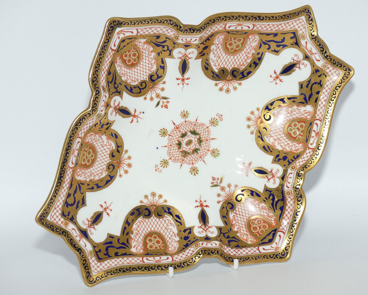 Royal Crown Derby Imari fancy diamond shaped server | Pattern 3253 | c.1892