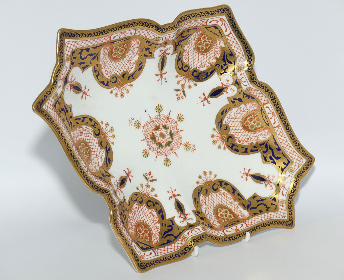 Royal Crown Derby Imari fancy diamond shaped server | Pattern 3253 | c.1892