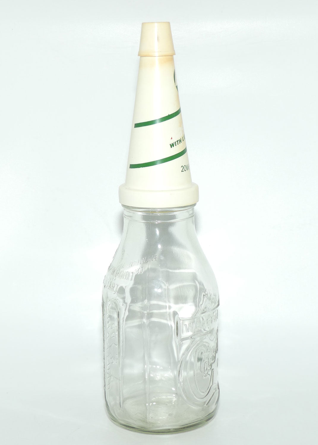 Castrol Wakefield Motor Oil oil bottle and pourer | One Imperial Quart