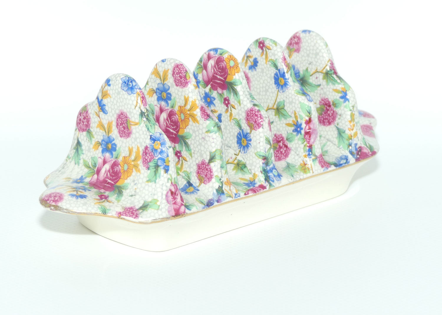 Royal Winton Old Cottage Chintz 4 slice toast rack