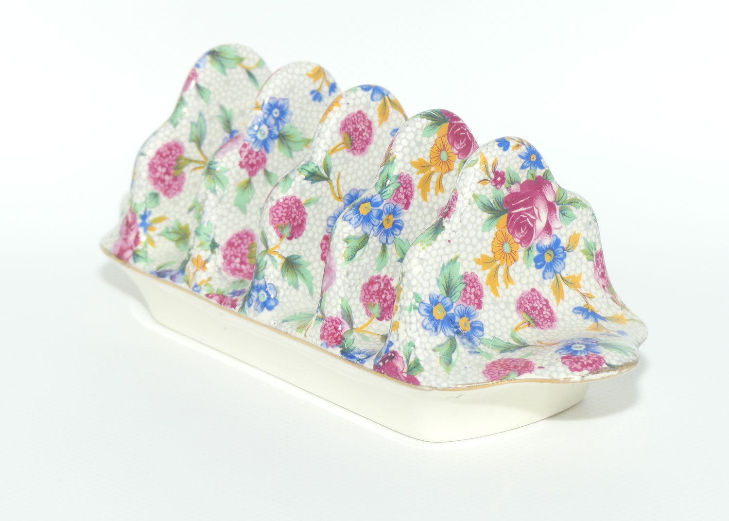 Royal Winton Old Cottage Chintz 4 slice toast rack