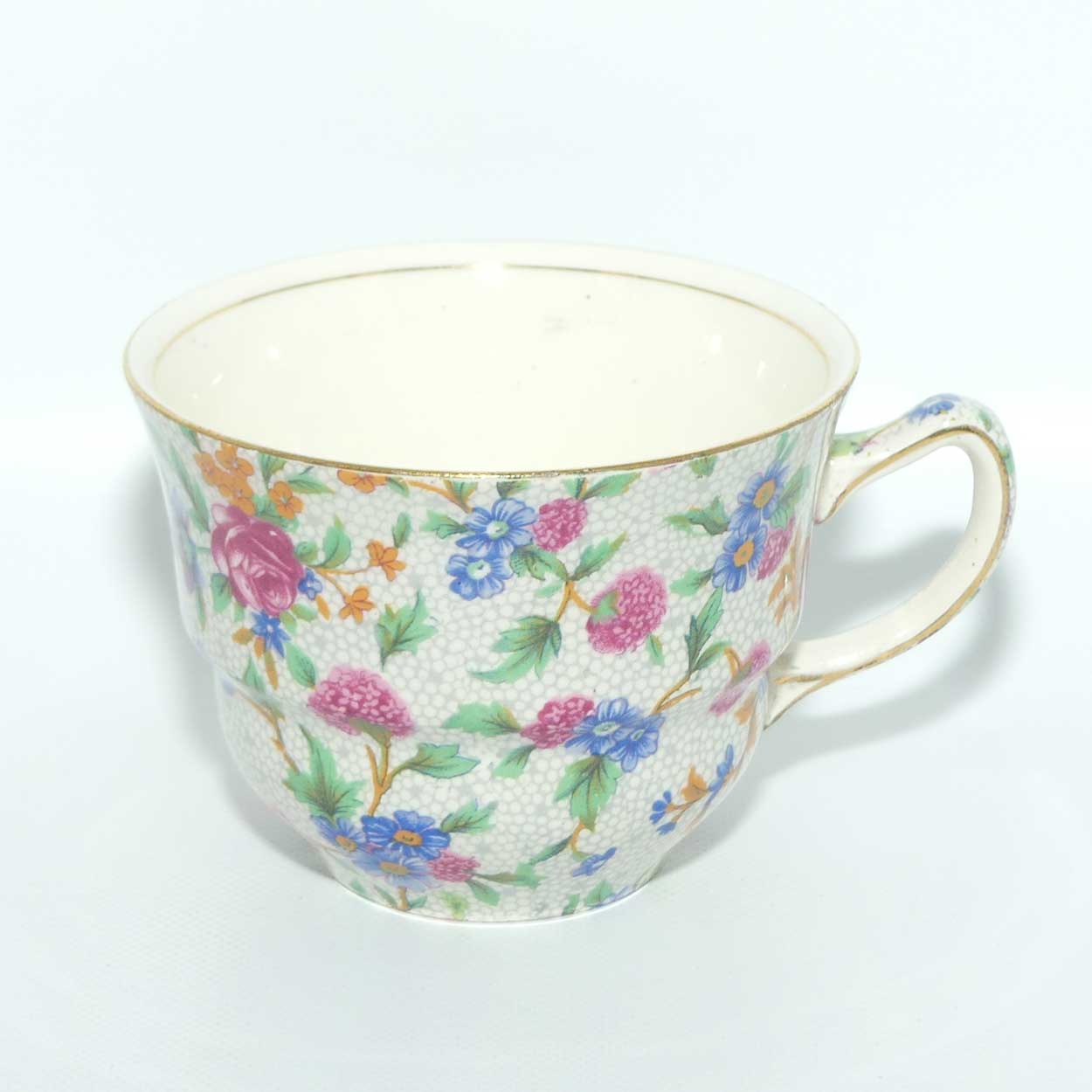 Royal Winton Old Cottage Chintz tea trio