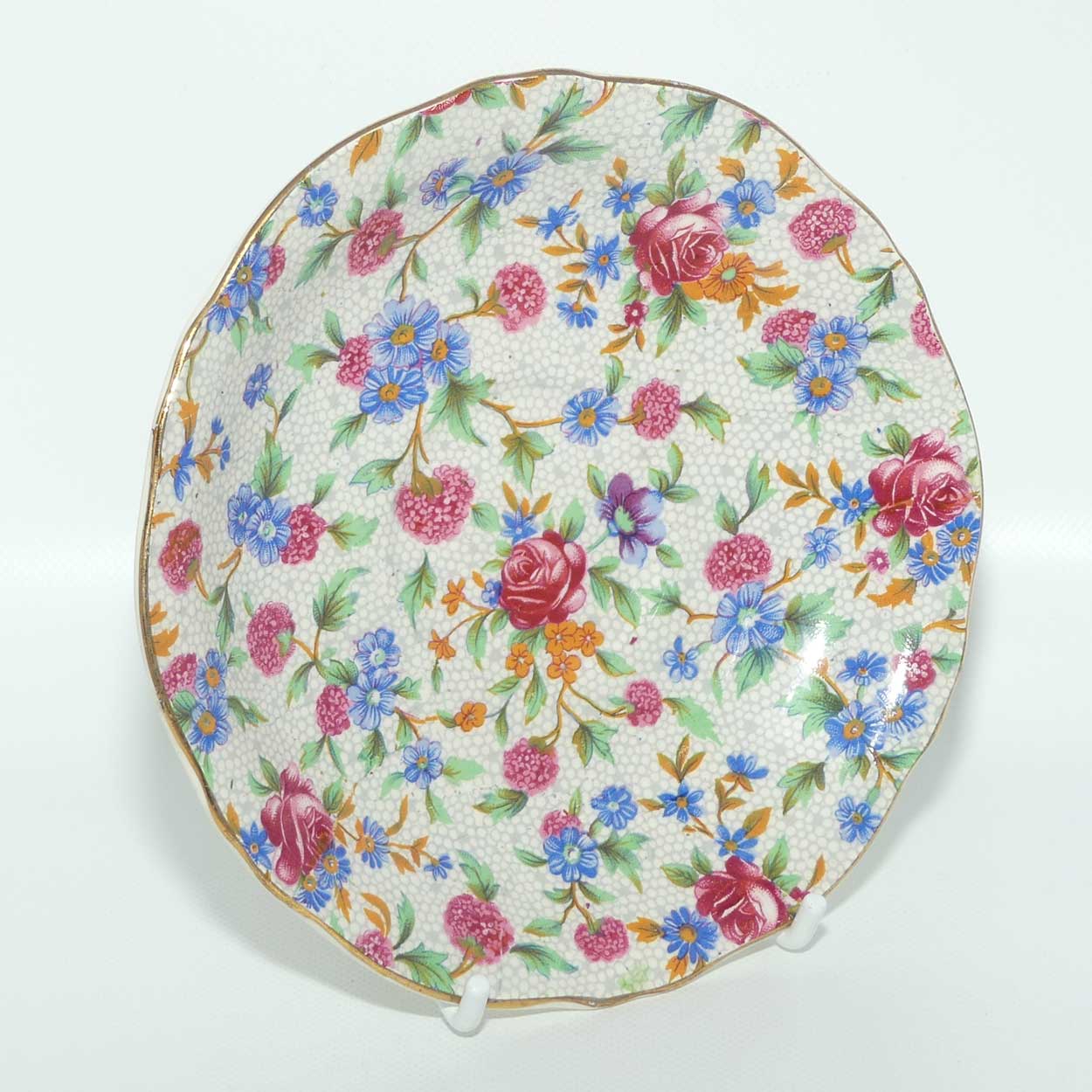 Royal Winton Old Cottage Chintz tea trio