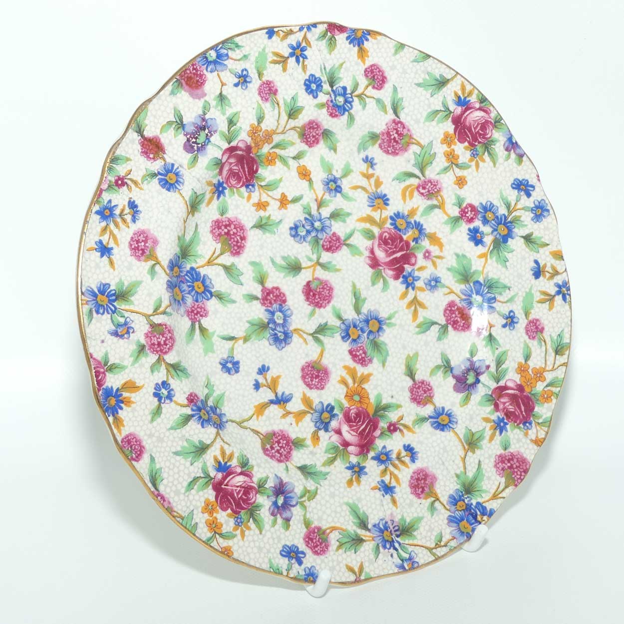 Royal Winton Old Cottage Chintz tea trio