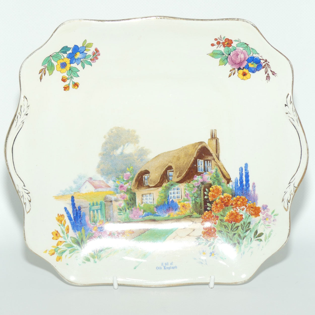 Maling English Country Thatched Cottage plate | A bit of Old England