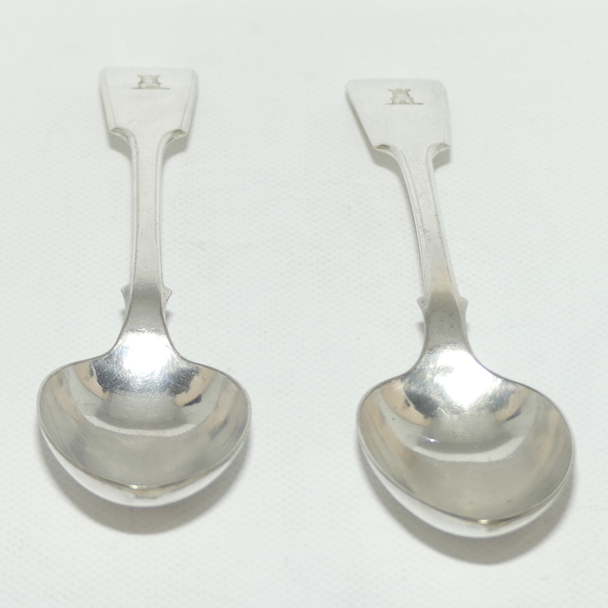 Set of 2 Elkington & Company | Silver Plated Old English Pattern Table/Serving Spoons | 22.5cm