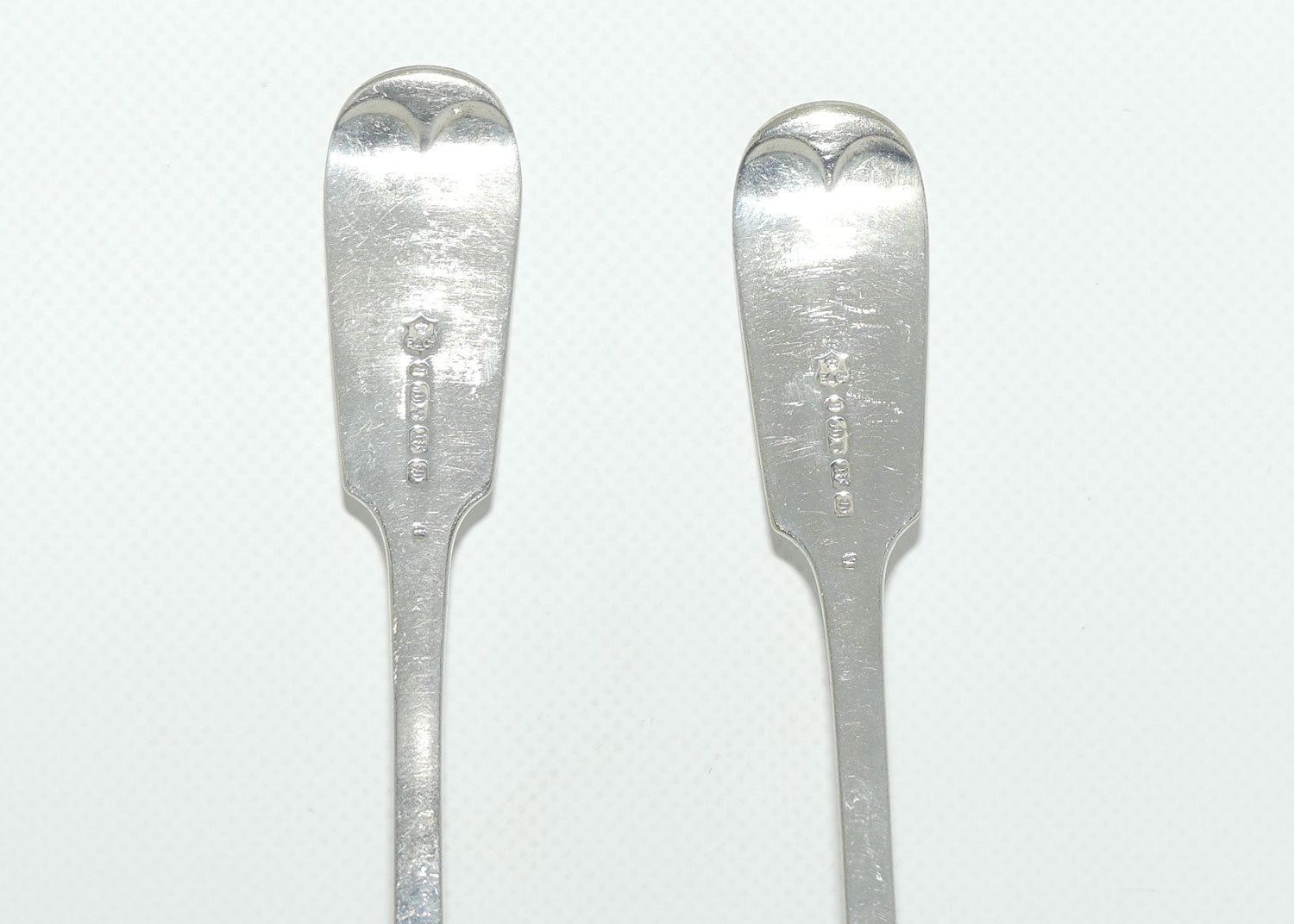 Set of 2 Elkington & Company | Silver Plated Old English Pattern Table/Serving Spoons | 22.5cm