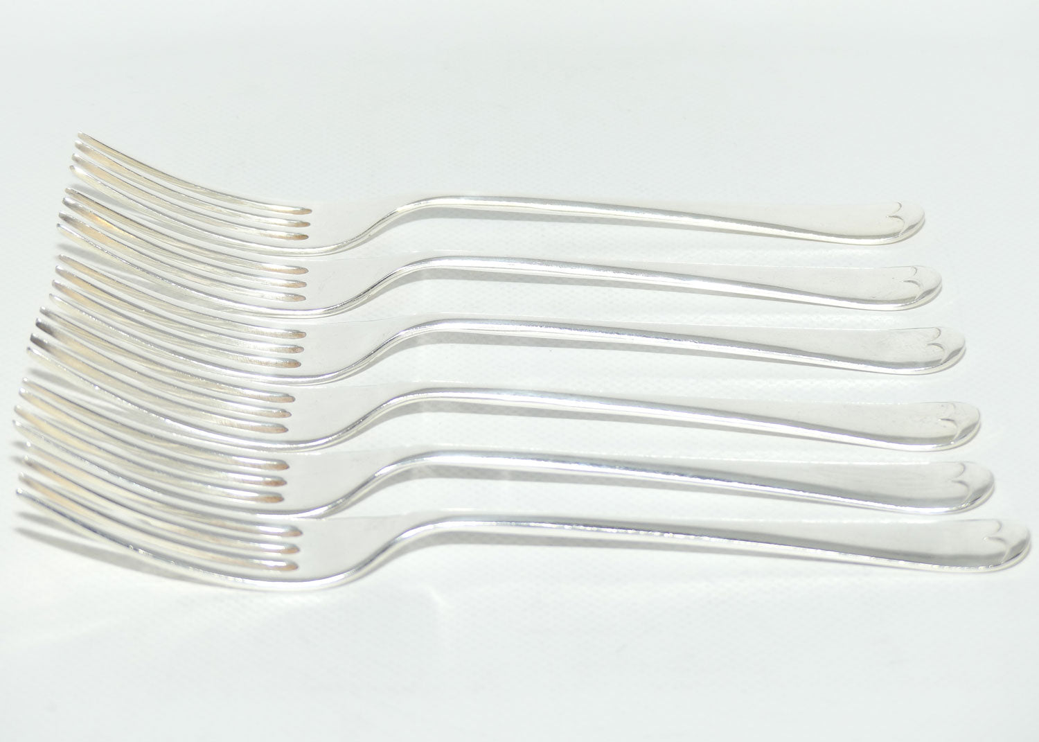 Set of 6 Westminster | Silver Plated Old English Pattern Dinner Forks | 19.5cm
