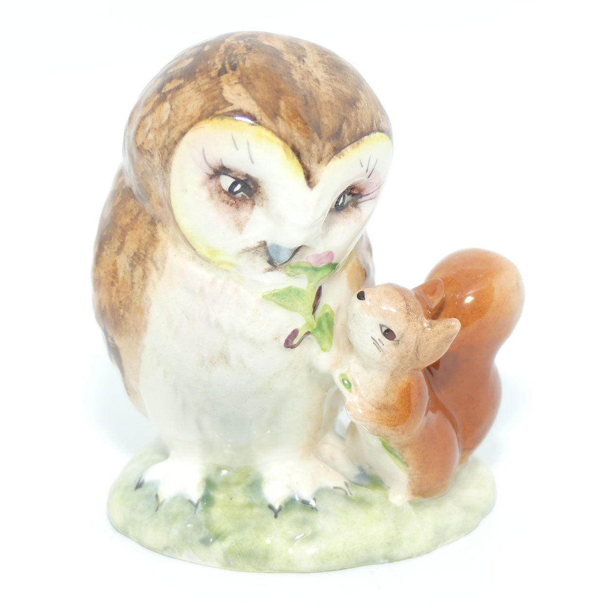 Beswick Beatrix Potter Old Mr Brown | BP2a Gold Oval | #1