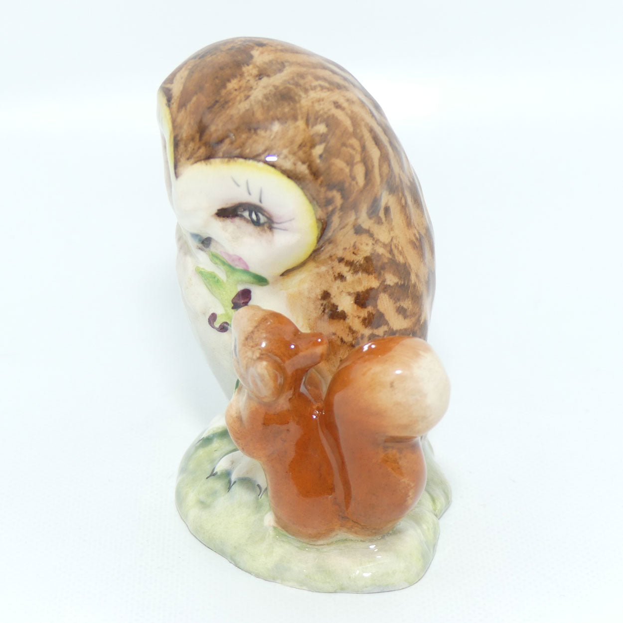 Beswick Beatrix Potter Old Mr Brown | BP2a Gold Oval | #1