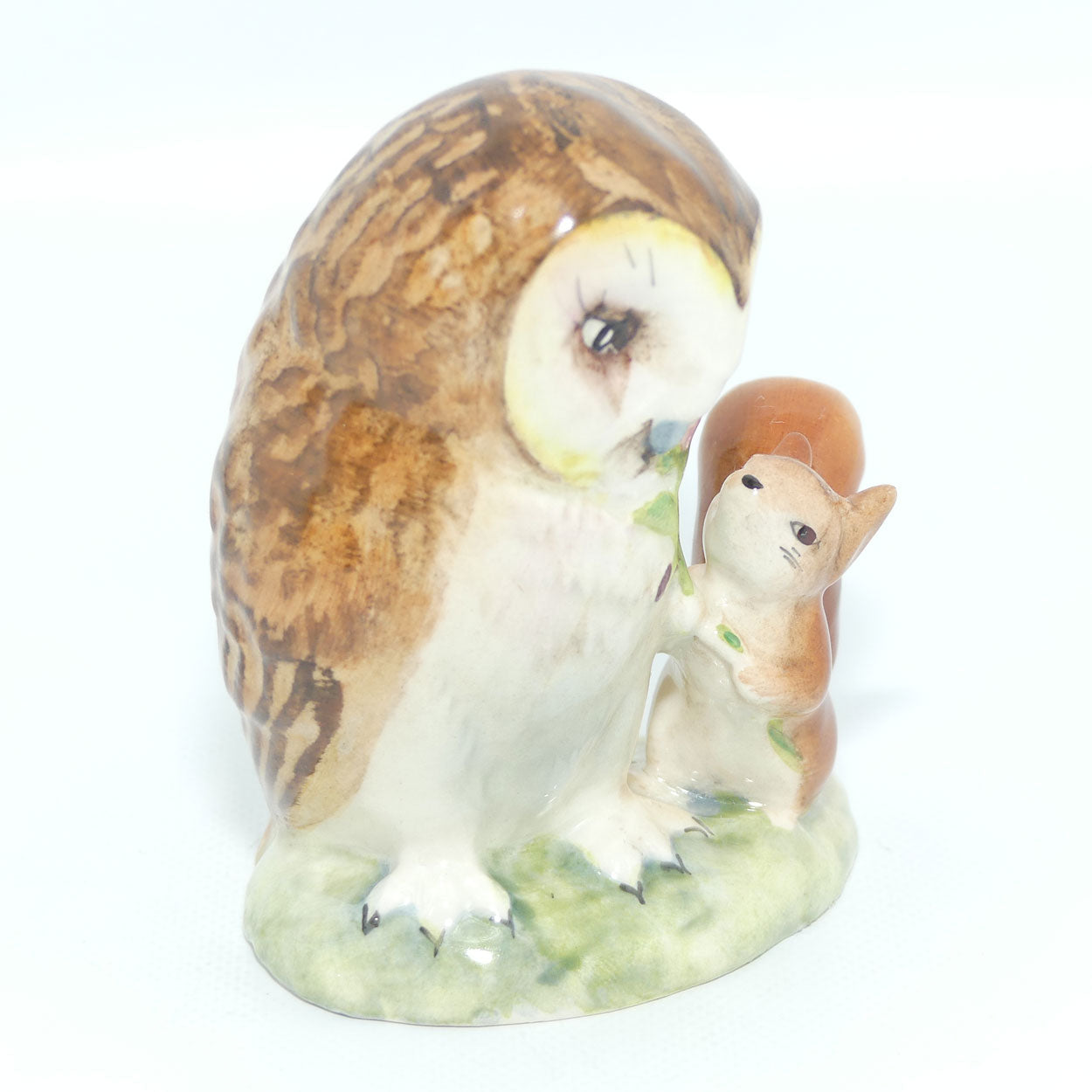Beswick Beatrix Potter Old Mr Brown | BP2a Gold Oval | #1