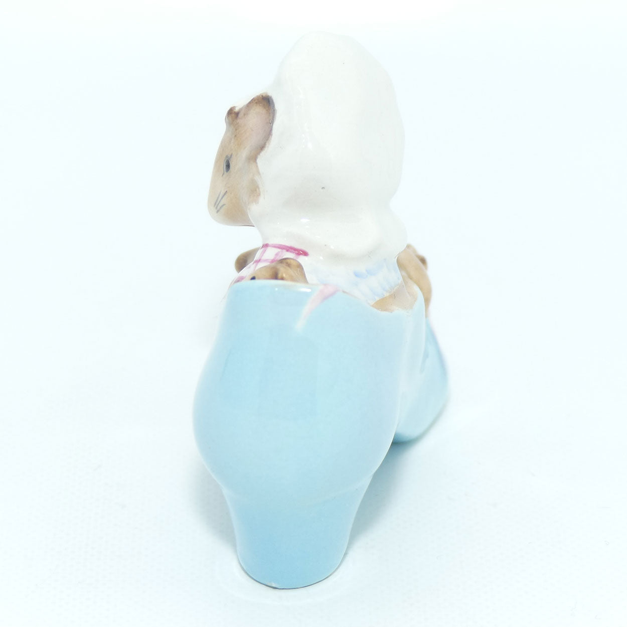 Beswick Beatrix Potter The Old Woman who lived in a Shoe | BP2a Gold Oval