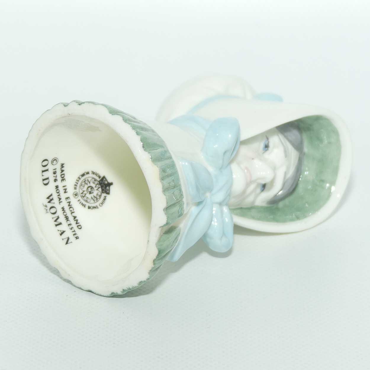 Royal Worcester candle snuffer Old Woman