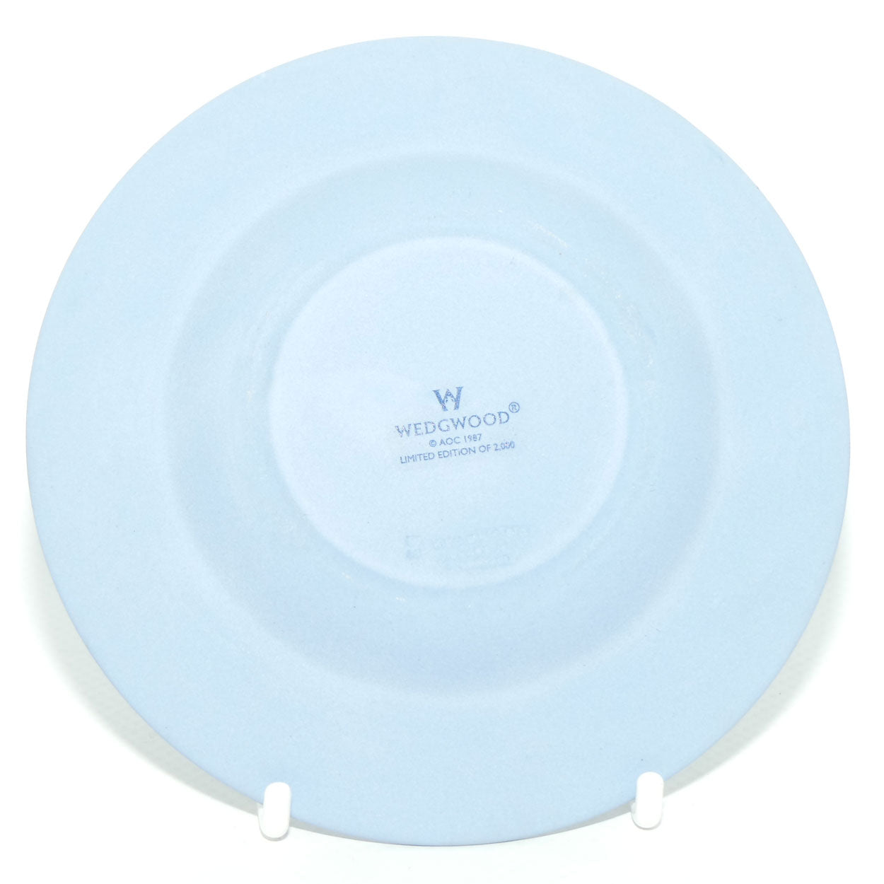 Wedgwood White on Pale Blue jasper mini plate | Sydney 2000 | Australian Pride The Olympic Tradition | 11.5cm