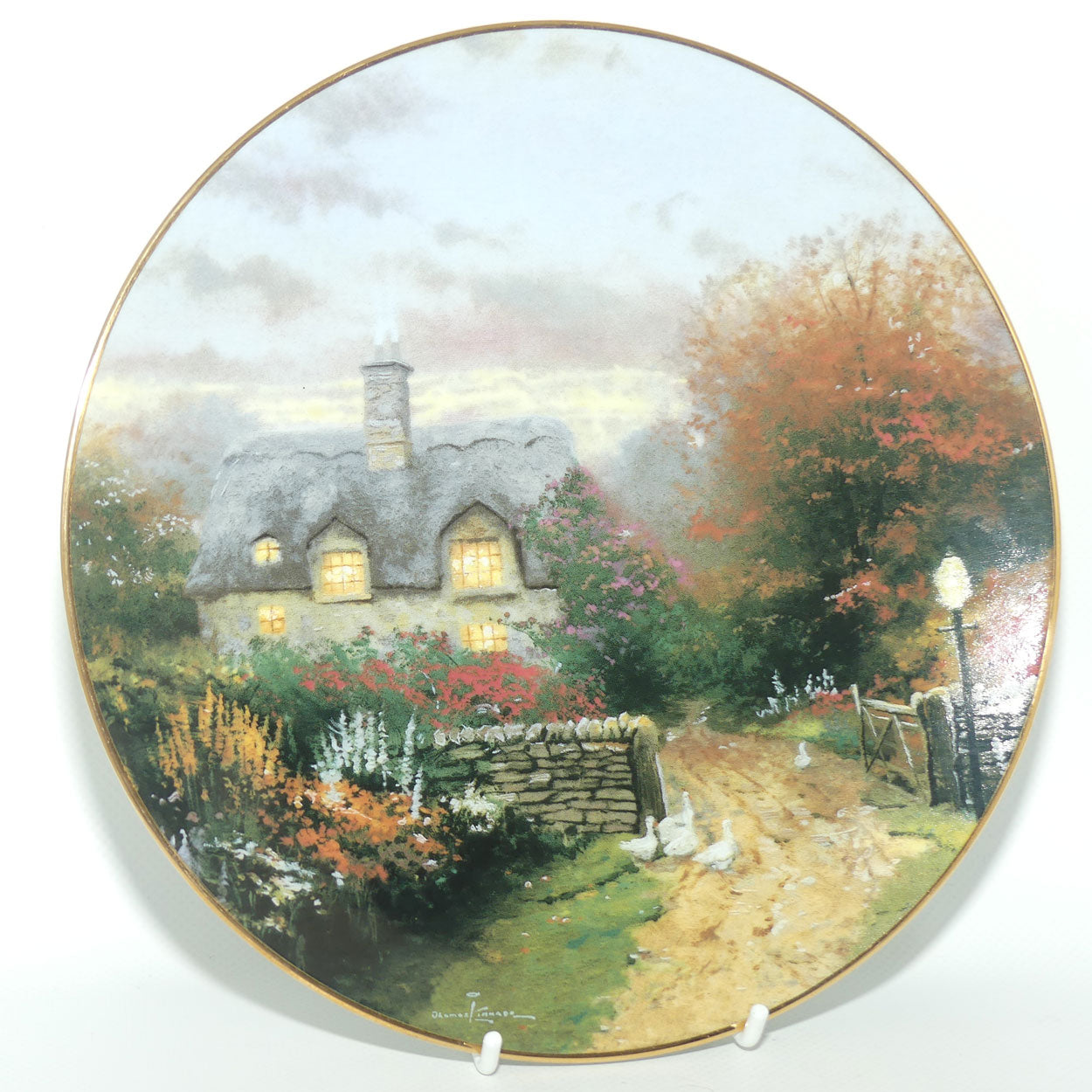 Bradex 84 K41 127.4 plate | Garden Cottages of England | Open Gate Cottage