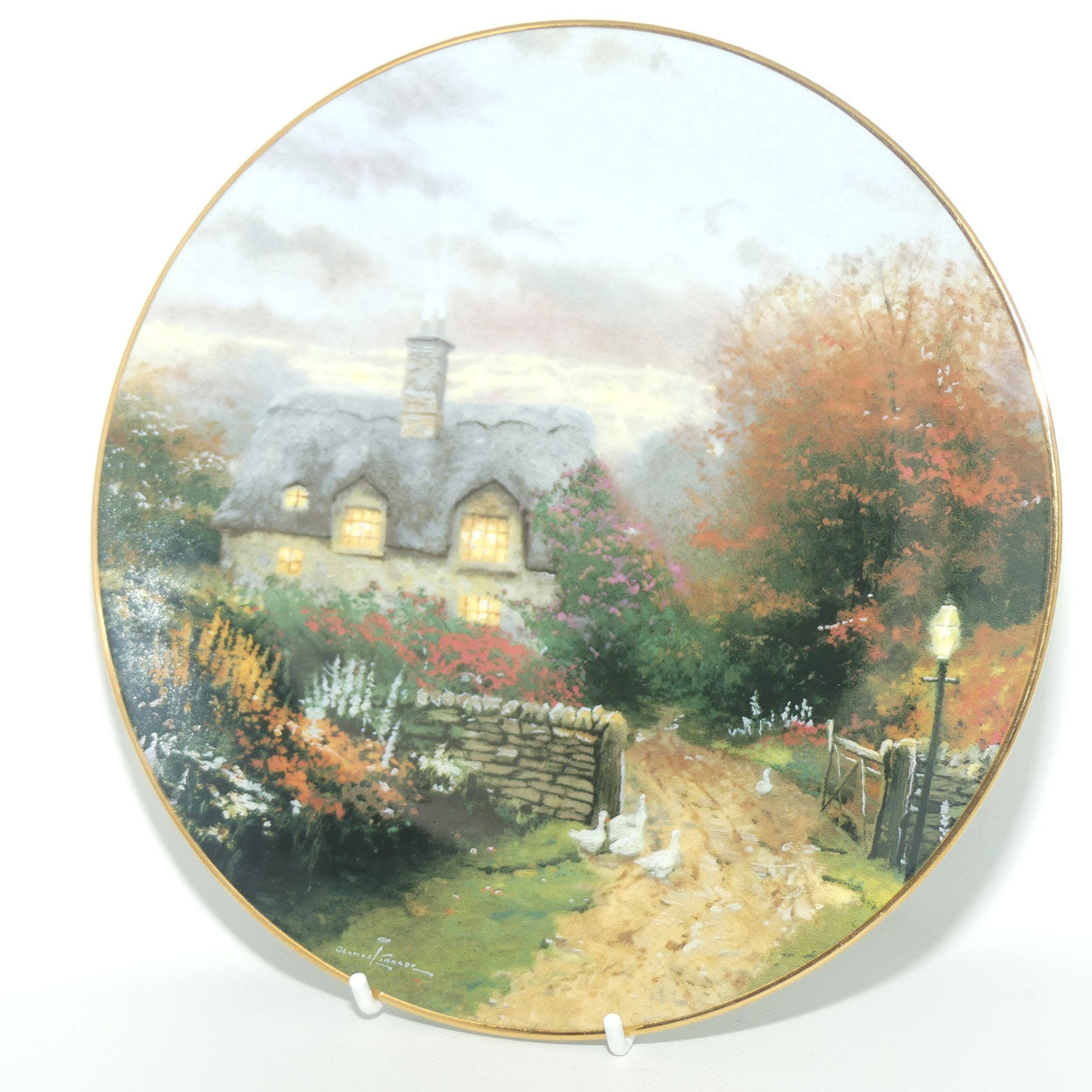 Bradex 84 K41 127.4 plate | Garden Cottages of England | Open Gate Cottage
