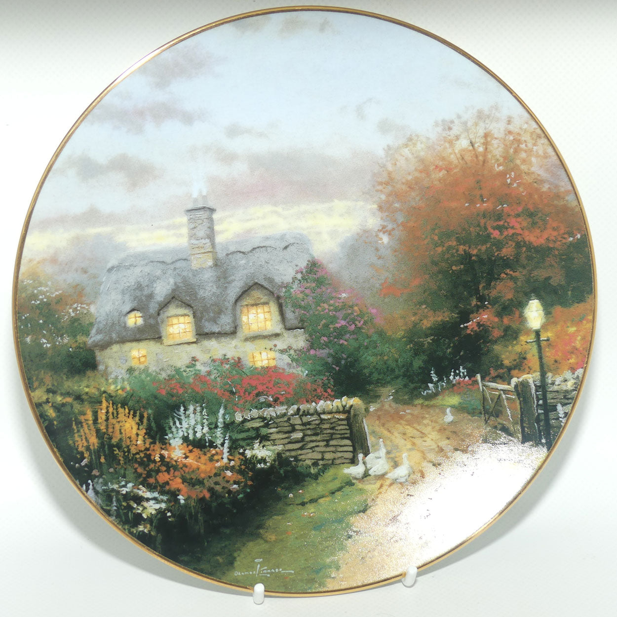 Bradex 84 K41 127.4 plate | Garden Cottages of England | Open Gate Cottage