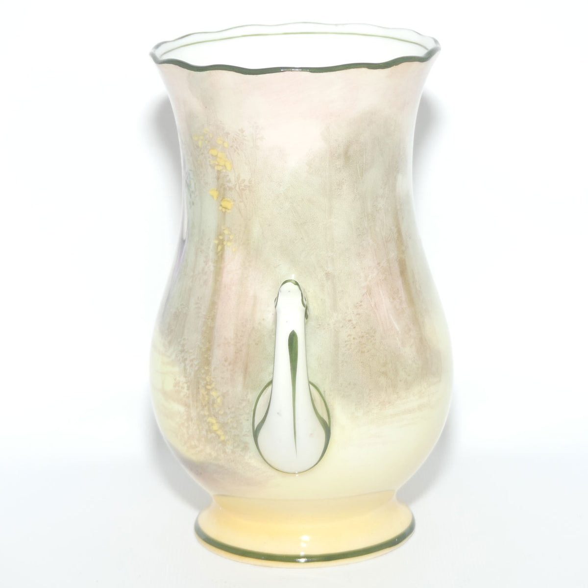 Royal Doulton Shakespearean Ophelia twin handle vase E7267