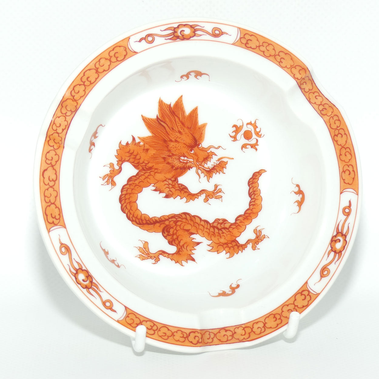 Meissen Red Dragon ashtray | Factory Second
