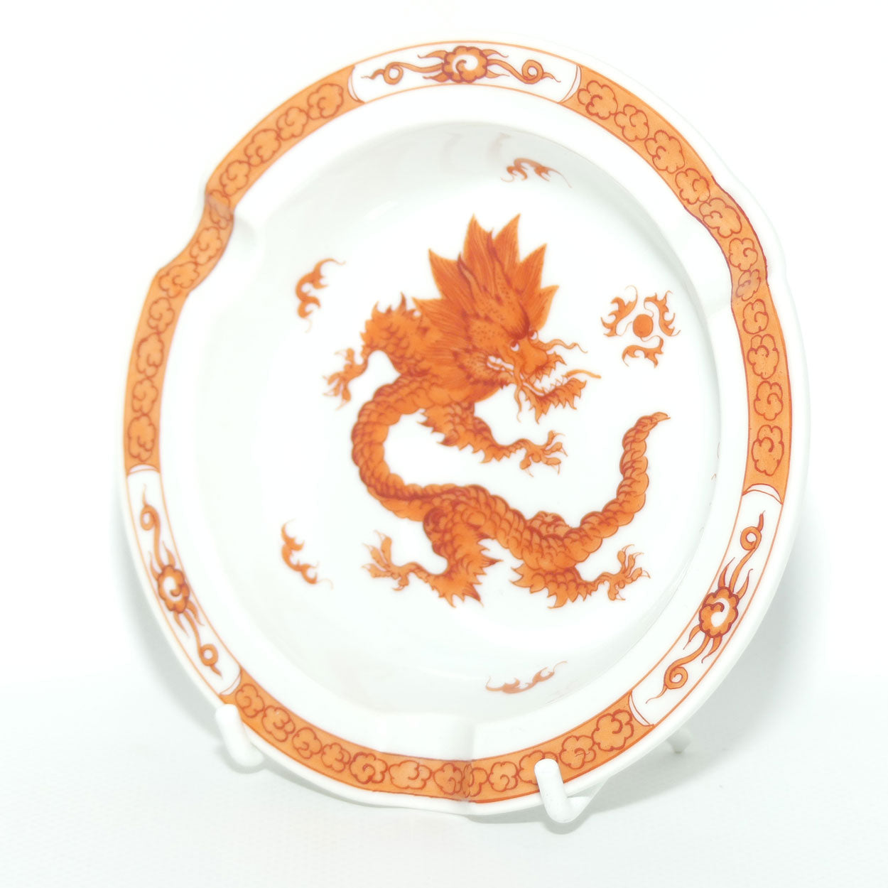 Meissen Red Dragon ashtray | Factory Second