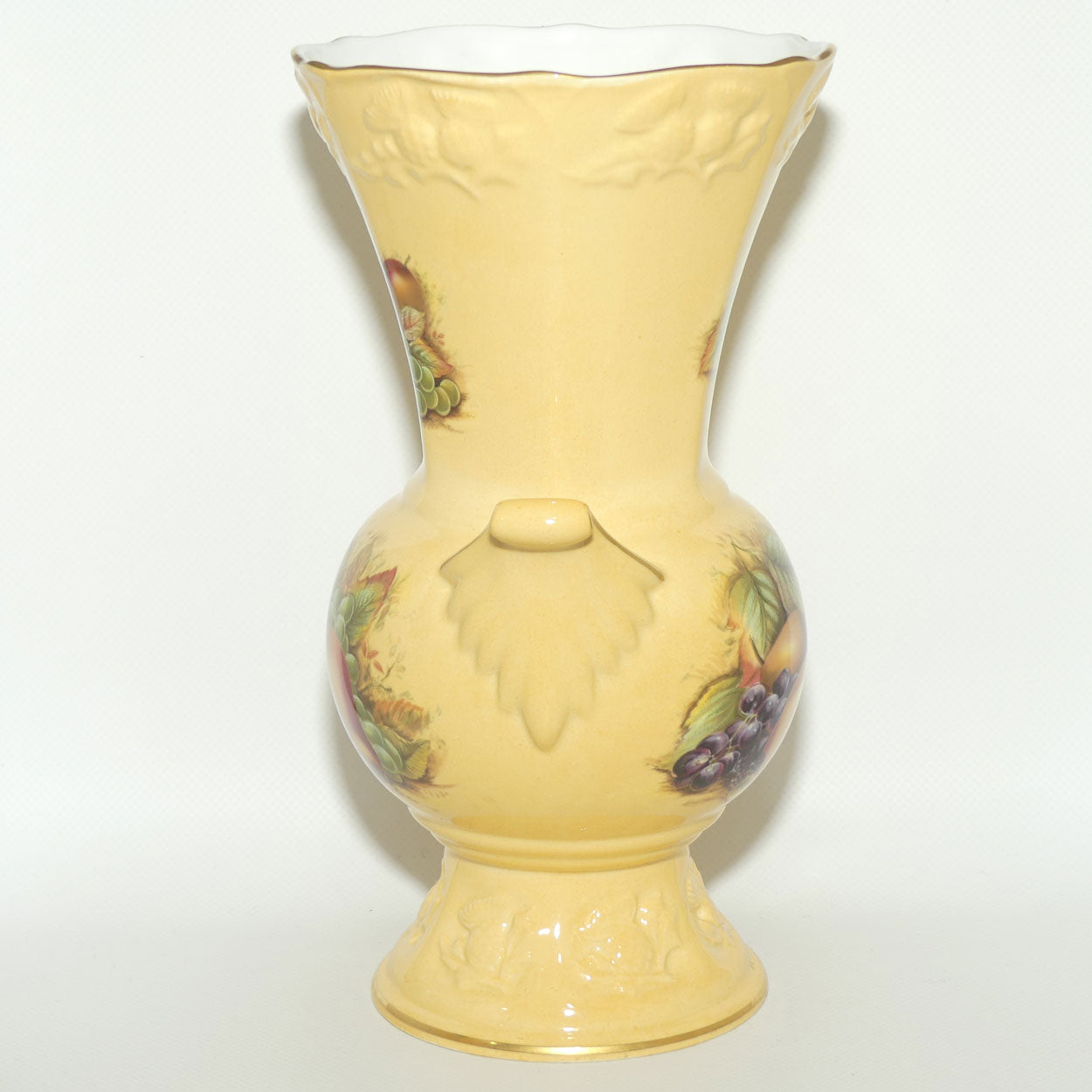 Aynsley Orchard Gold Limited Edition Millennium Thistle vase | 25cm tall