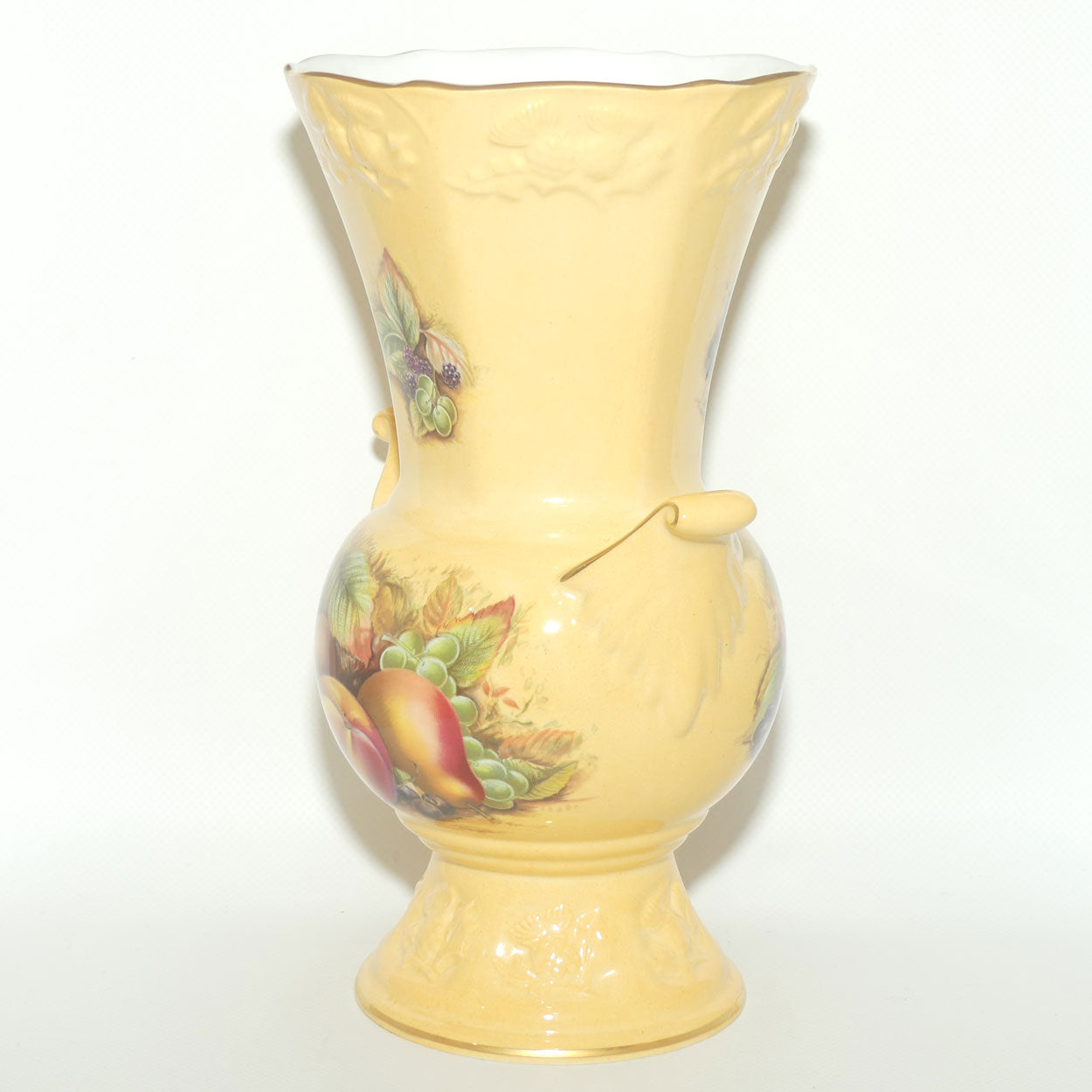 Aynsley Orchard Gold Limited Edition Millennium Thistle vase | 25cm tall